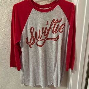 Taylor Swift Swiftie Baseball Raglan Shirt | Taylor Swift Official Store